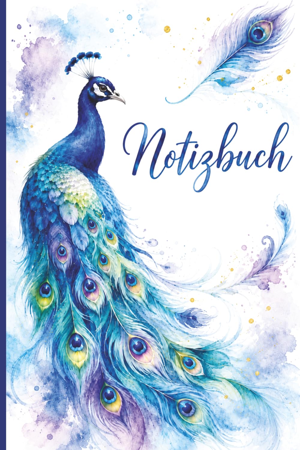 capítulo por capítulo baixar Pfauenfeder-Notizbuch: Elegantes liniertes Schreibheft mit wunderschönem Pfauenmotiv – Geschenkidee für Pfauenliebhaber und Vogelfreunde (German Edition)