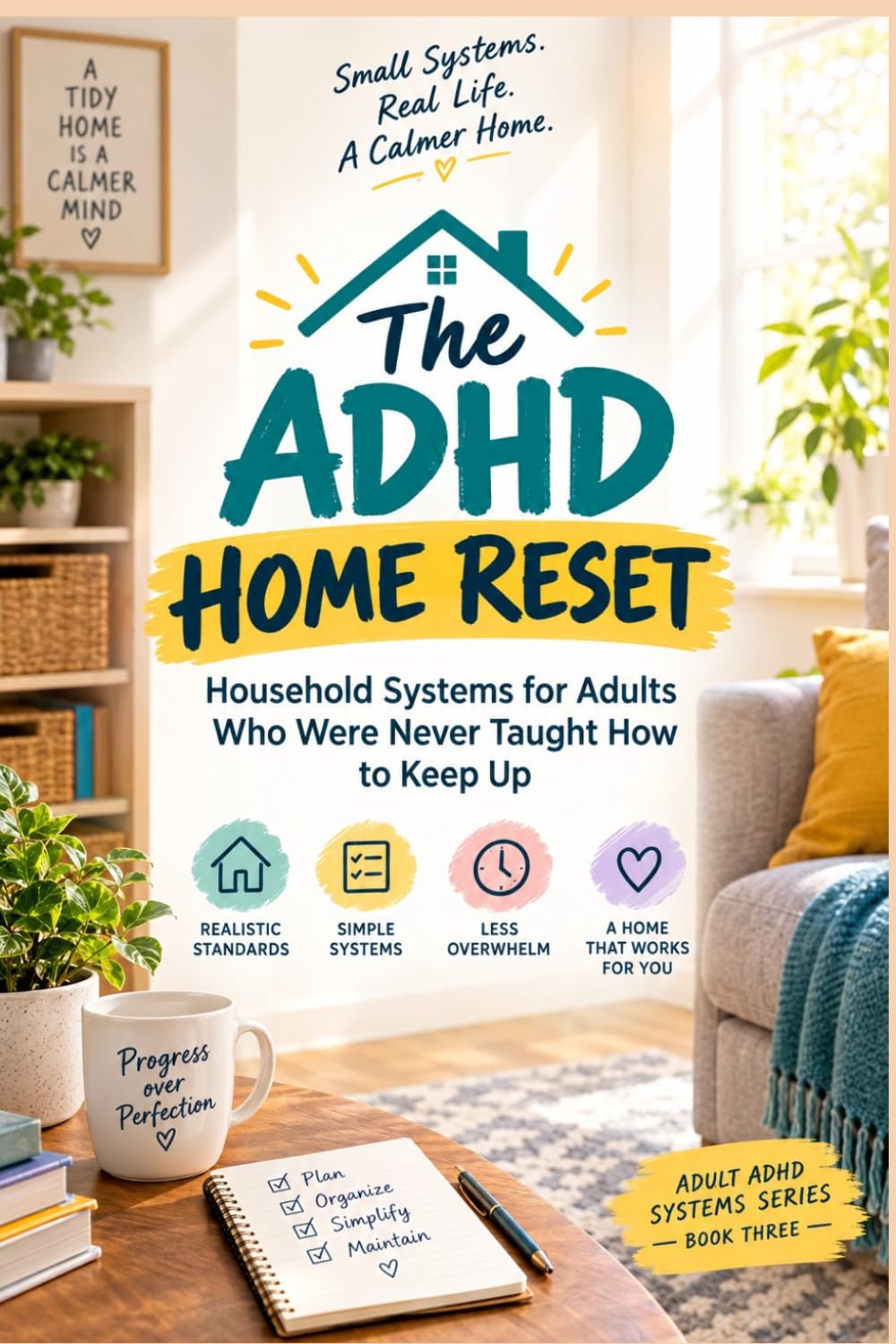 The ADHD Home Reset: Household Systems for Adults Who Were Never Taught How to Keep Up (The Adult ADHD Systems Series) baixar o livro de graça