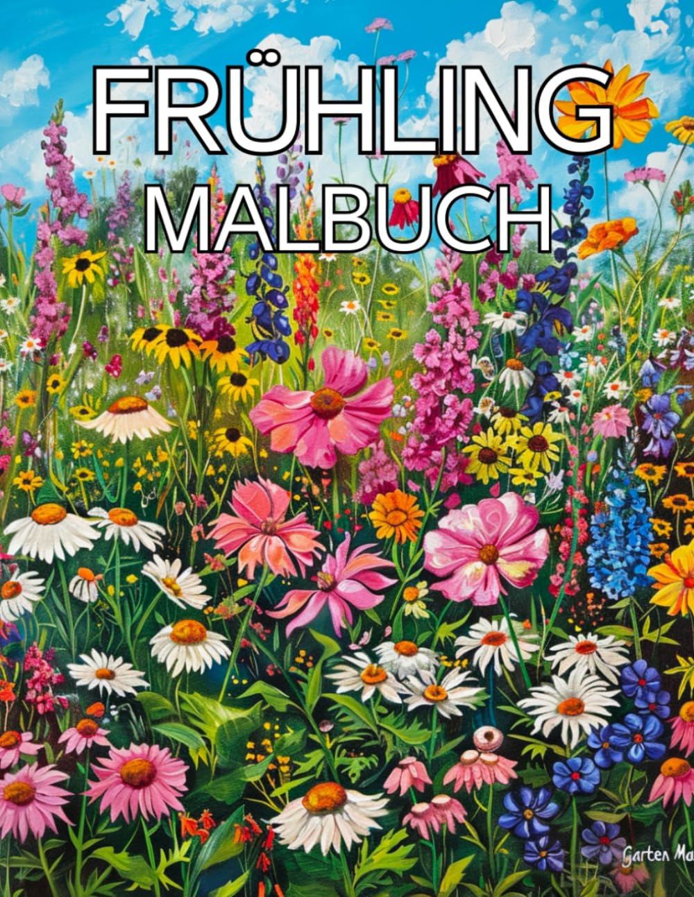 Frühling Malbuch: Frühlings-landschaften, Pflanzen und Blumen Muster: Stressabbau und Entspannung Für Erwachsene und Jugendliche (German Edition) baixar o livro de graça