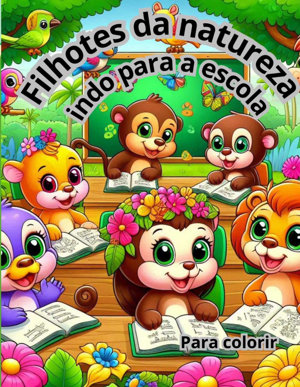 ler totalmente Filhotes da natureza indo para a Escola (Portuguese Edition)