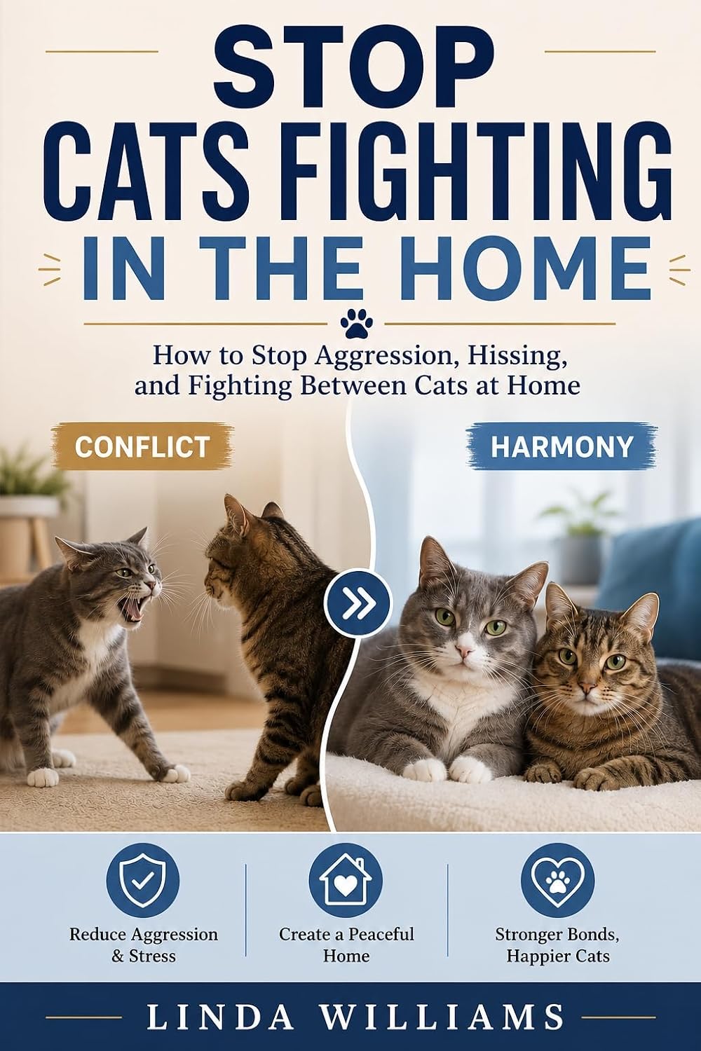 Stop Cats Fighting in the Home: Simple Solutions for Multi-Cat Aggression, Stress, and Peaceful Living (English Edition) baixar livro de graça