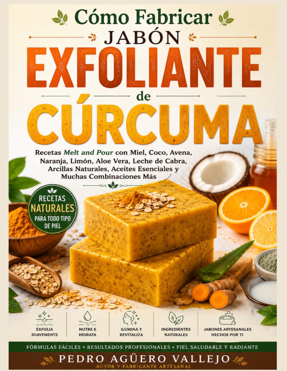 Cómo Fabricar Jabón Exfoliante de Avena: Recetas Melt and Pour con Miel, Coco, Avena, Naranja, Limón, Aloe Vera, Leche de Cabra, Arcillas Naturales, Aceites Esenciales y muchas Combinaciones más baixar o livro de graça
