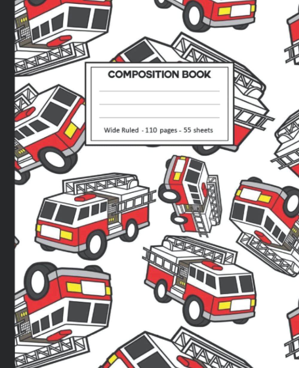Composition Notebook: Composition Notebook with Fire Trucks for School. baixar o livro de graça