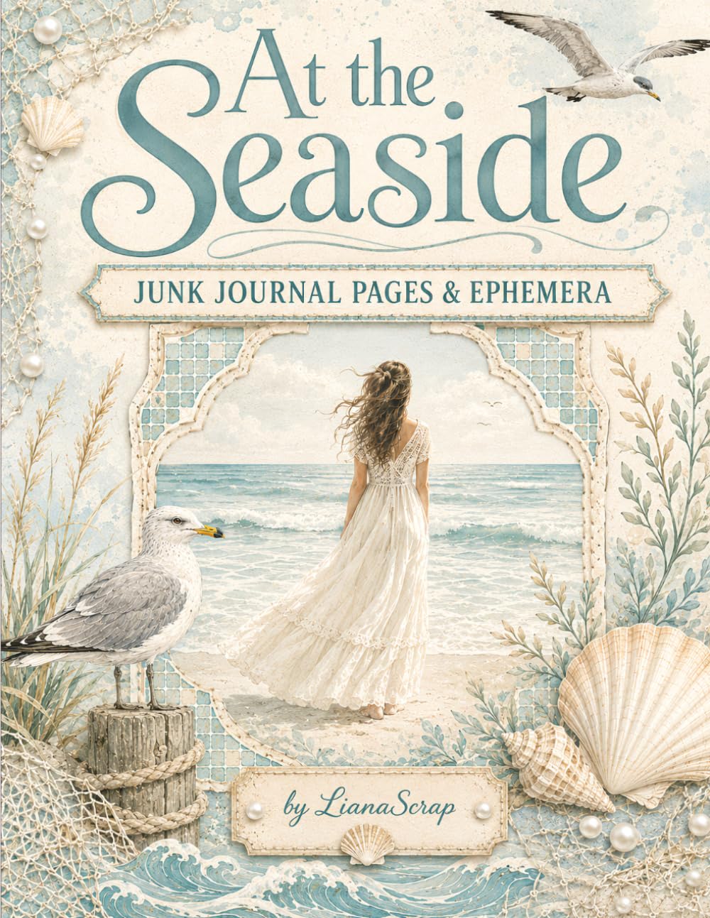 At the Seaside: Junk Journal Pages & Ephemera baixar o livro de graça