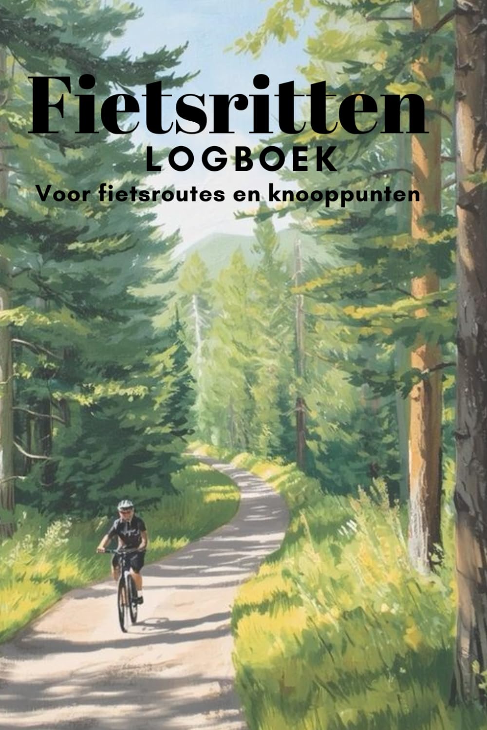 capítulo por capítulo baixar Fietsritten Logboek: Notitieboek voor fietsroutes, fietsknooppunten en herinneringen onderweg - 100 ritten - Handig A5 formaat (Dutch Edition)