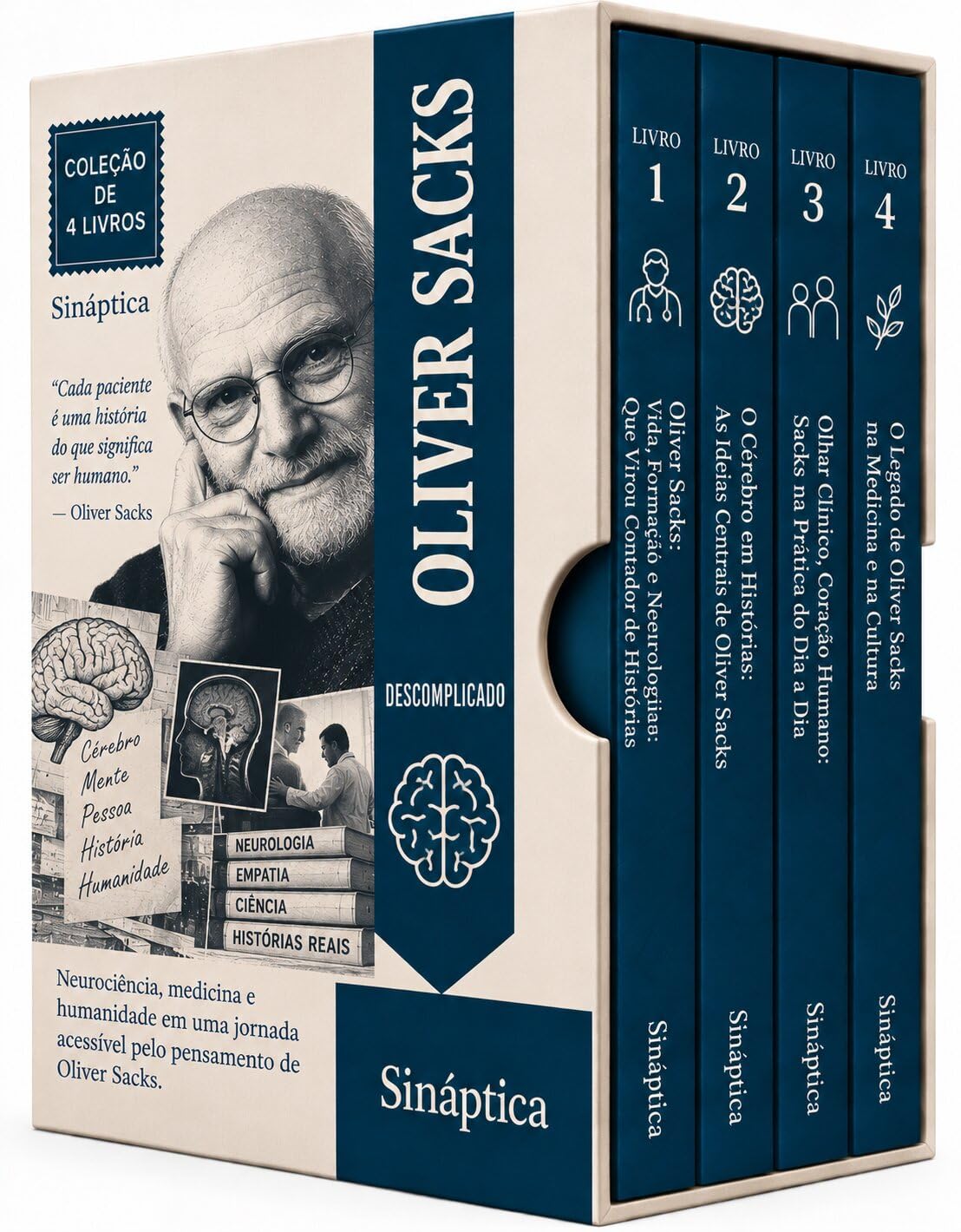 Oliver Sacks Descomplicado - O Médico Que Transformou Diagnósticos Raros em Lições de Humanidade: Entenda a Mente Humana Através de Histórias Reais de Consultório baixar livro de graça