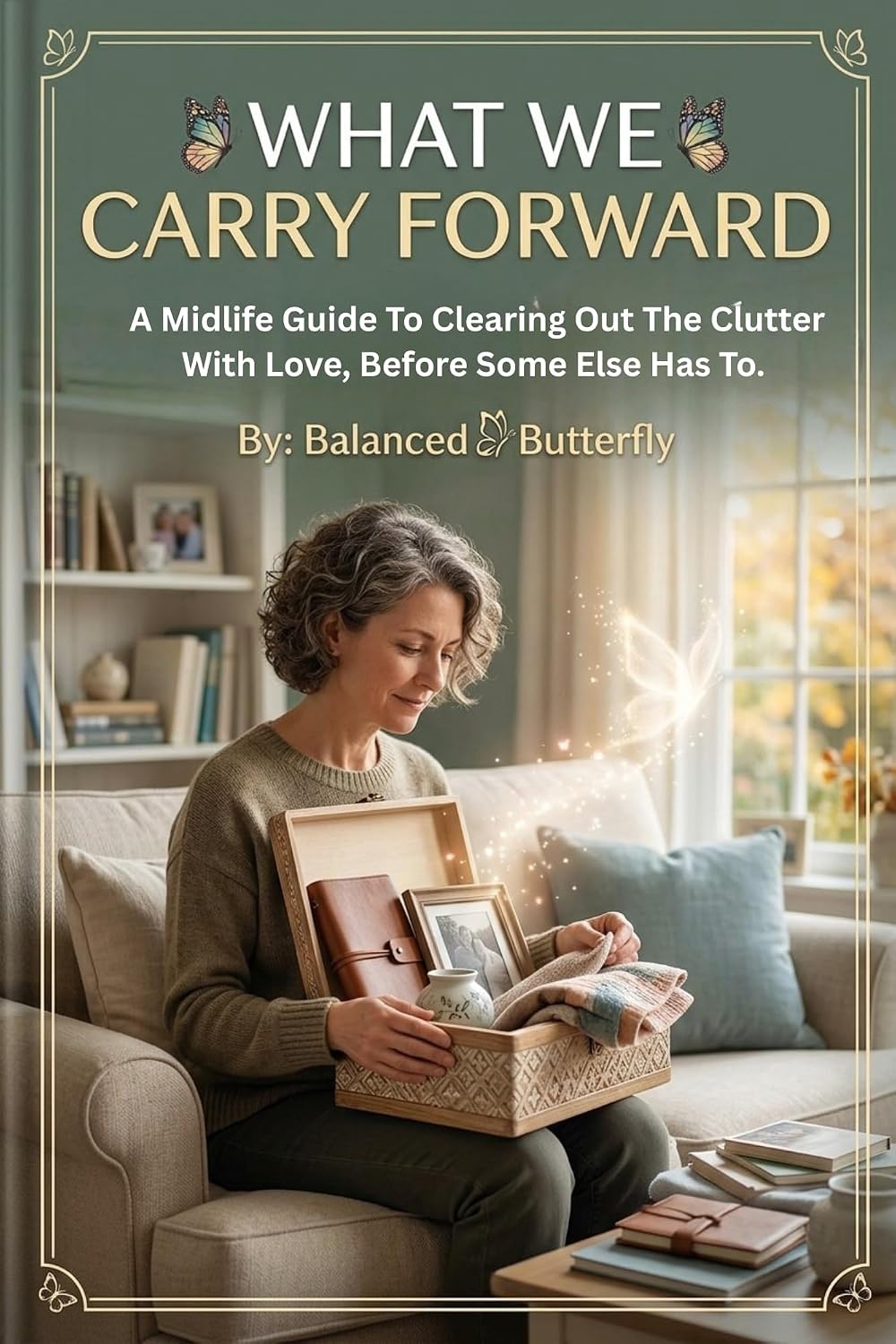 ler totalmente WHAT WE CARRY FORWARD: A Midlife Guide To Clearing Out The Clutter With Love, Before Some Else Has To. (English Edition)