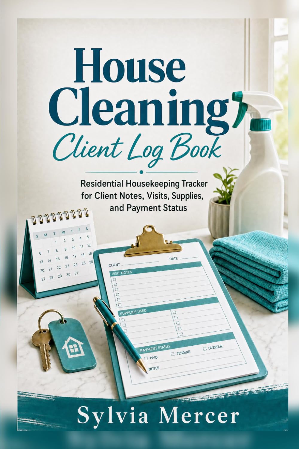 House Cleaning Client Log Book: Residential Housekeeping Tracker for Client Notes, Visits, Supplies, and Payment Status baixar o livro de graça