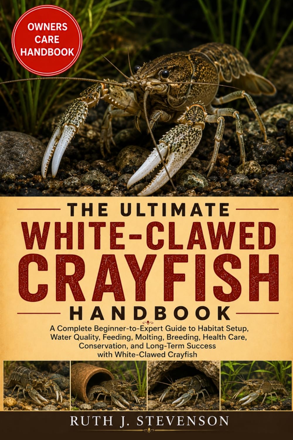 ler totalmente The Ultimate White-Clawed Crayfish Handbook: A Complete Beginner-to-Expert Guide to Habitat Setup, Water Quality, Feeding, Molting, Breeding, Health... Long-Term Success with White-Clawed Crayfish