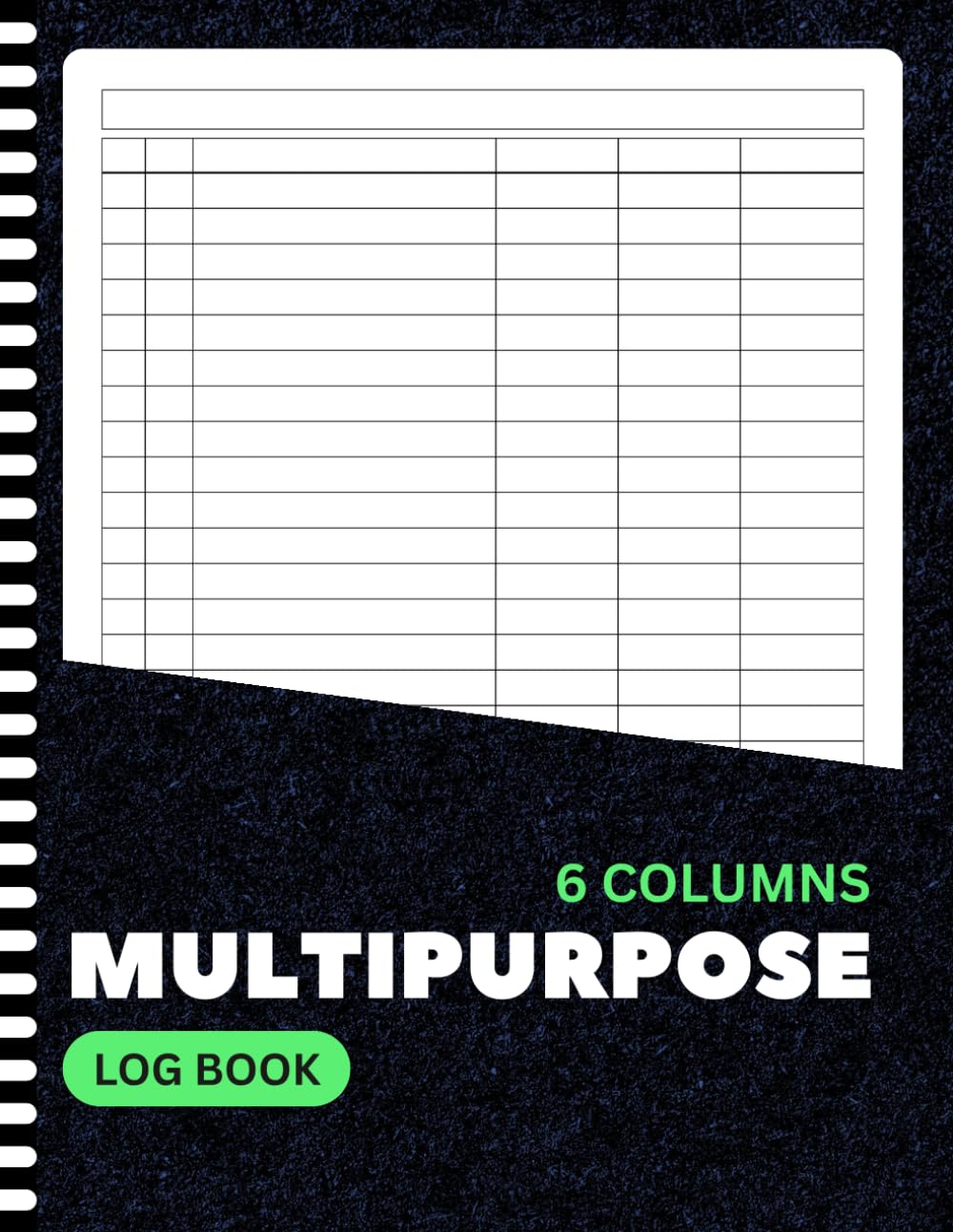 Multipurpose Log Book: Large Customizable Log with 6 Blank Columns to Track Tasks, Reselling Inventory, Orders, Mileage, Bookkeeping, Small Business or Daily Records | 8.5x11 | 100+ Pages baixar o livro de graça