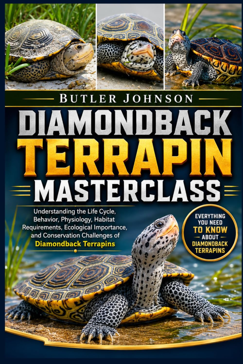 ler totalmente DIAMONDBACK TERRAPIN MASTERCLASS: Understanding the Life Cycle, Behavior, Physiology, Habitat Requirements, Ecological Importance, and Conservation Challenges of Diamondback Terrapins