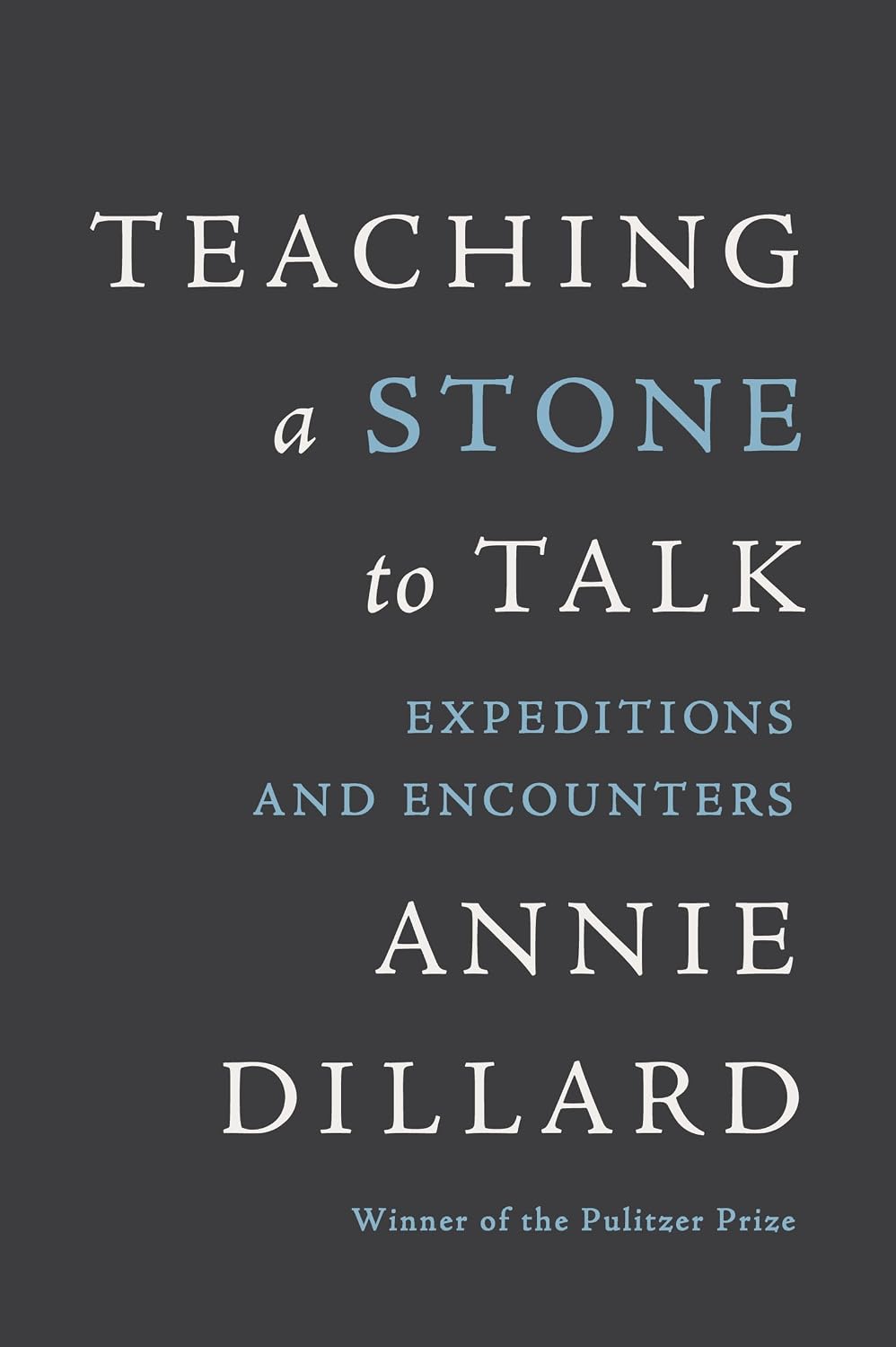Teaching a Stone to Talk: Expeditions and Encounters baixar o livro de graça