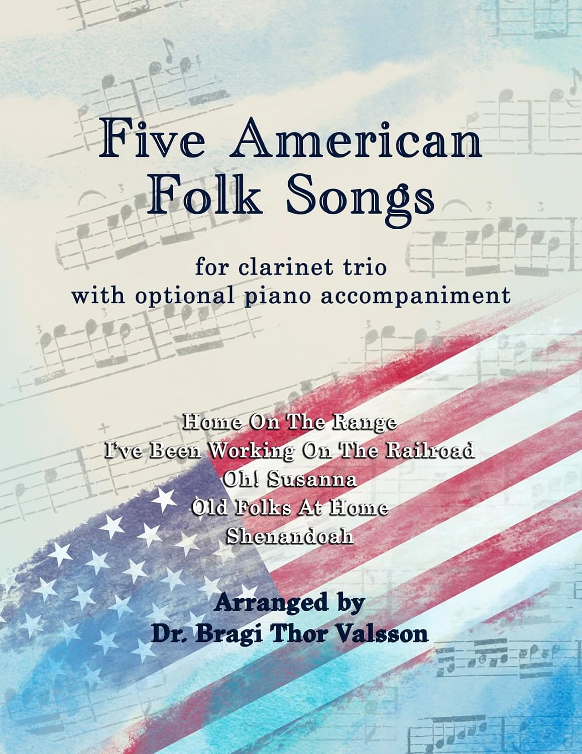capítulo por capítulo baixar Five American Folk Songs for Clarinet Trio with optional Piano accompaniment (English Edition)