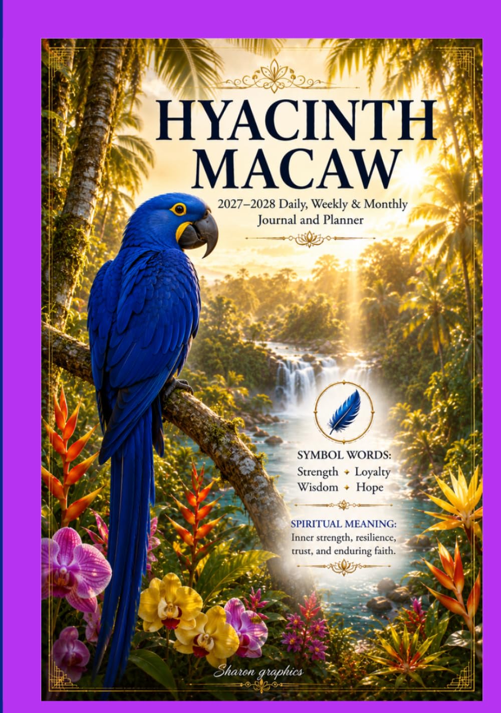 Hyacinth Macaw: 2027-2028 Daily, Weekly & Monthly Journal and Planner baixar o livro de graça