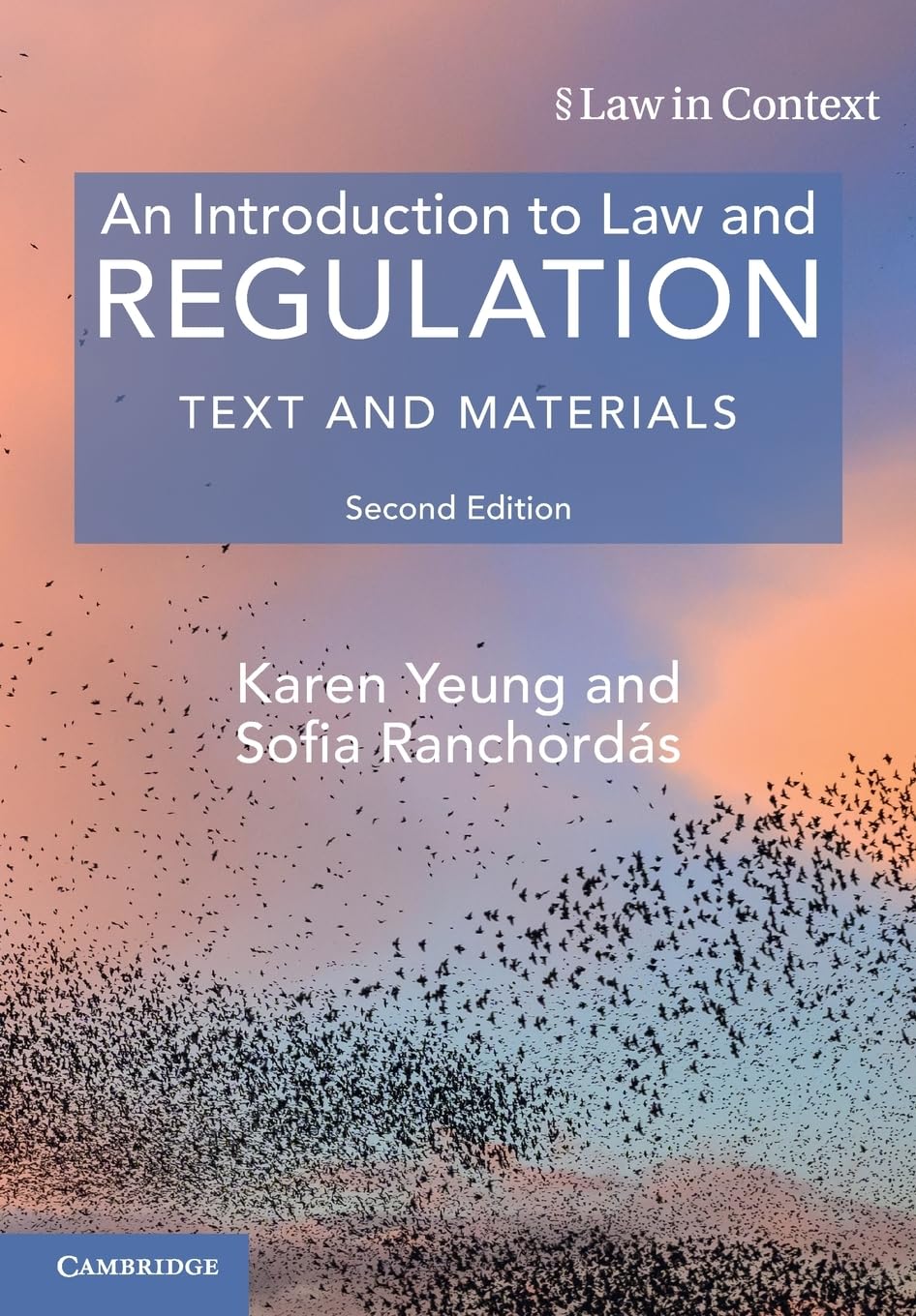 ler totalmente An Introduction to Law and Regulation: Text and Materials