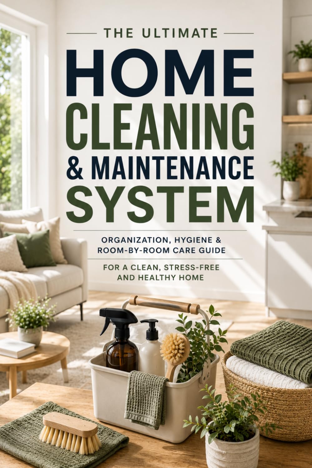 The Ultimate Home Cleaning & Maintenance System: Organization, Hygiene & Room-by-Room Care Guide for a Clean, Stress-Free and Healthy Home baixar livro de graça
