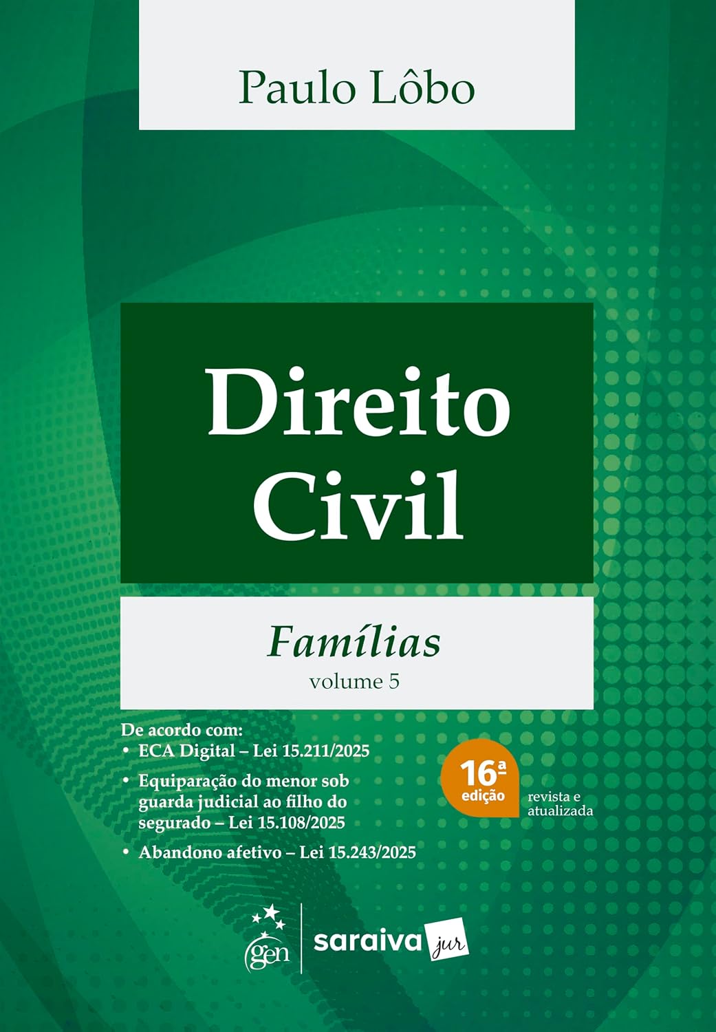 capítulo por capítulo baixar Direito Civil - Famílias - Vol.5 - 16ª Edição 2026