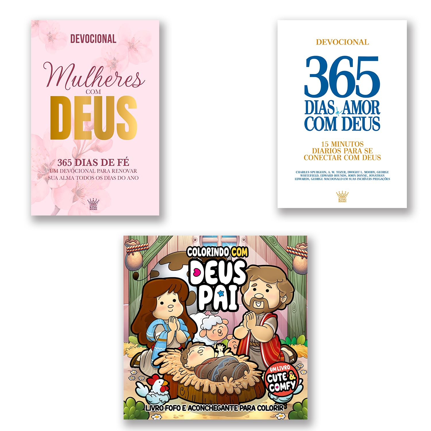 capítulo por capítulo baixar Combo Devocional - Kit com 2 Livros Devocionais + Livro de Colorir Fofo