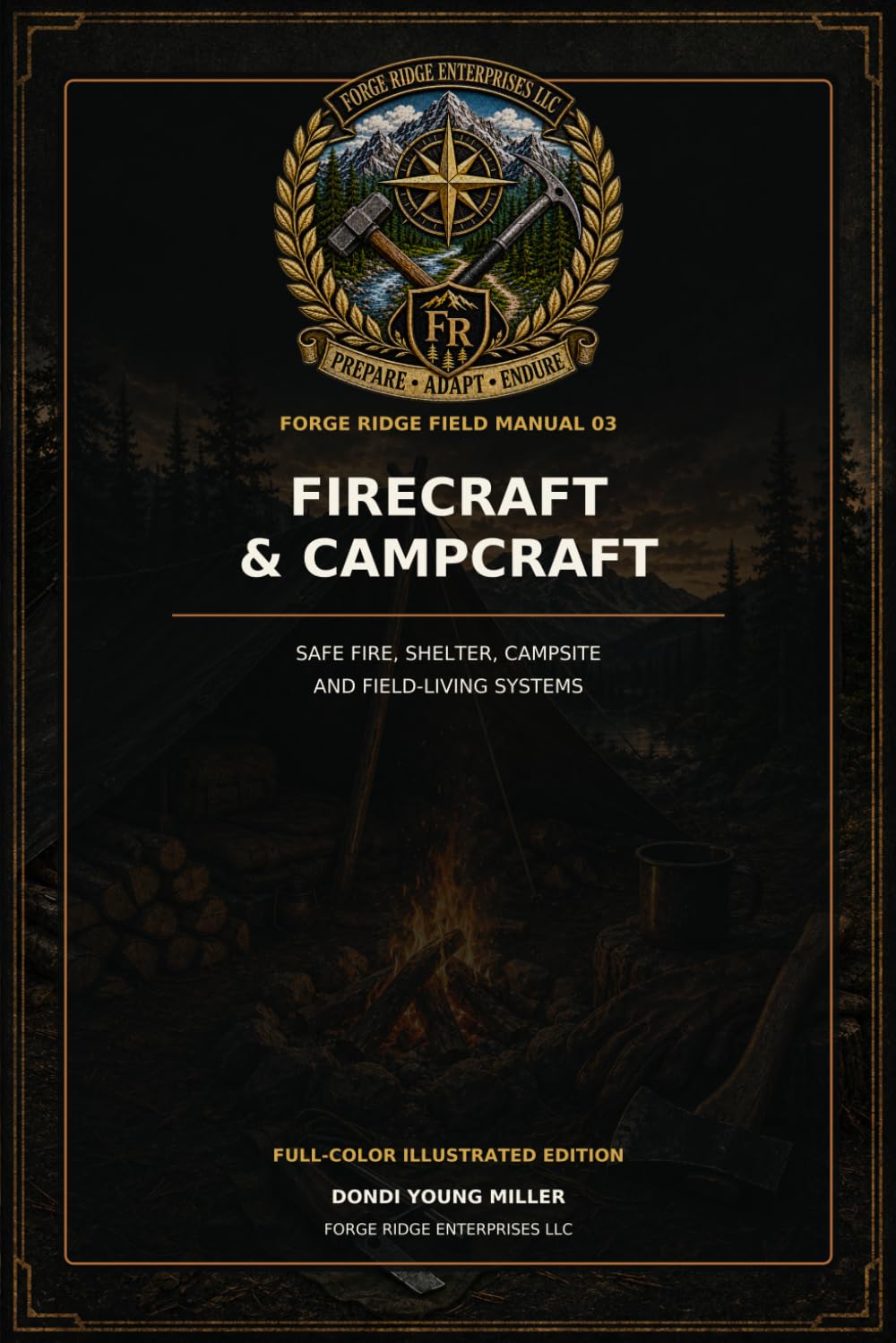 Forge Ridge Field Manual 03: Firecraft & Campcraft: Safe Fire, Shelter, Campsite and Field-Living Systems: 3 baixar livro de graça