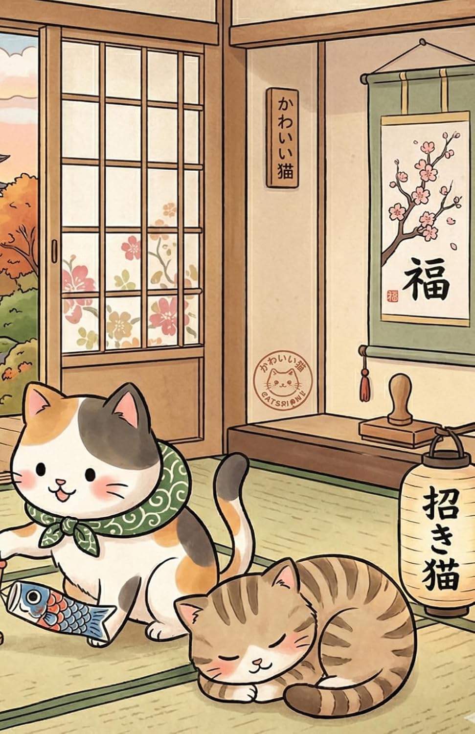 JAPAN EKI STAMP BOOK: The Ultimate Traveler's Collection Cats Edition: A Portable Collection Journal for Japanese Train Station and Temple Ink Stamp baixar livro de graça
