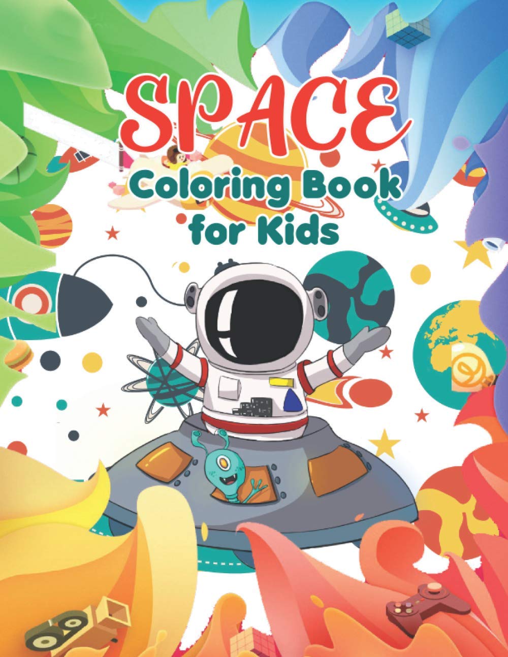 ler totalmente Space Coloring Book for Kids: Educational Coloring Book for Preschool and Elementary Children, rockets, sun, moon and stars, Astronauts, Space Ships and More combination Coloring Books