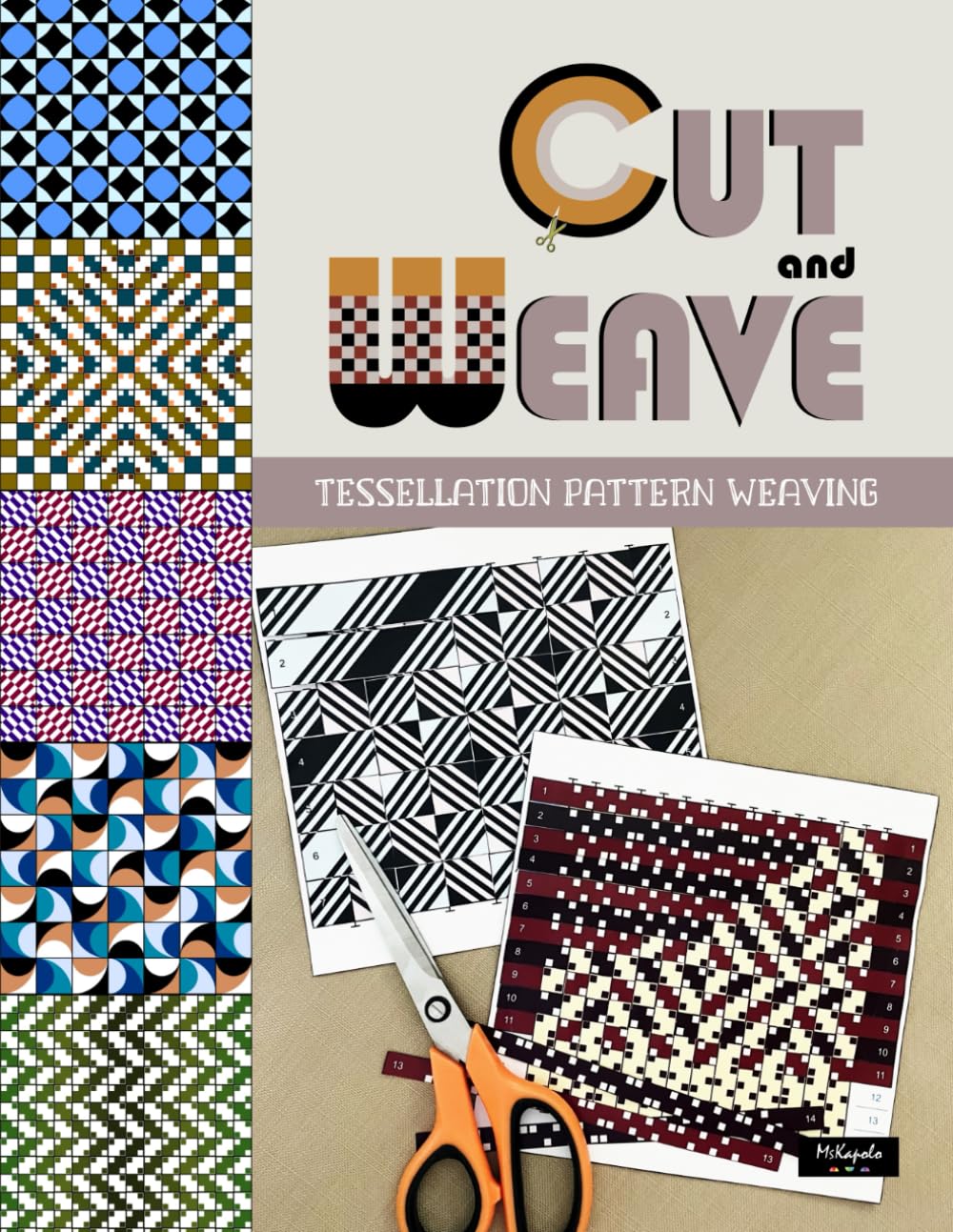 Cut and Weave – Tessellation Pattern Weaving: Easy papercraft, a creative art activity with tiling pattern weaver templates for beginners baixar livro de graça