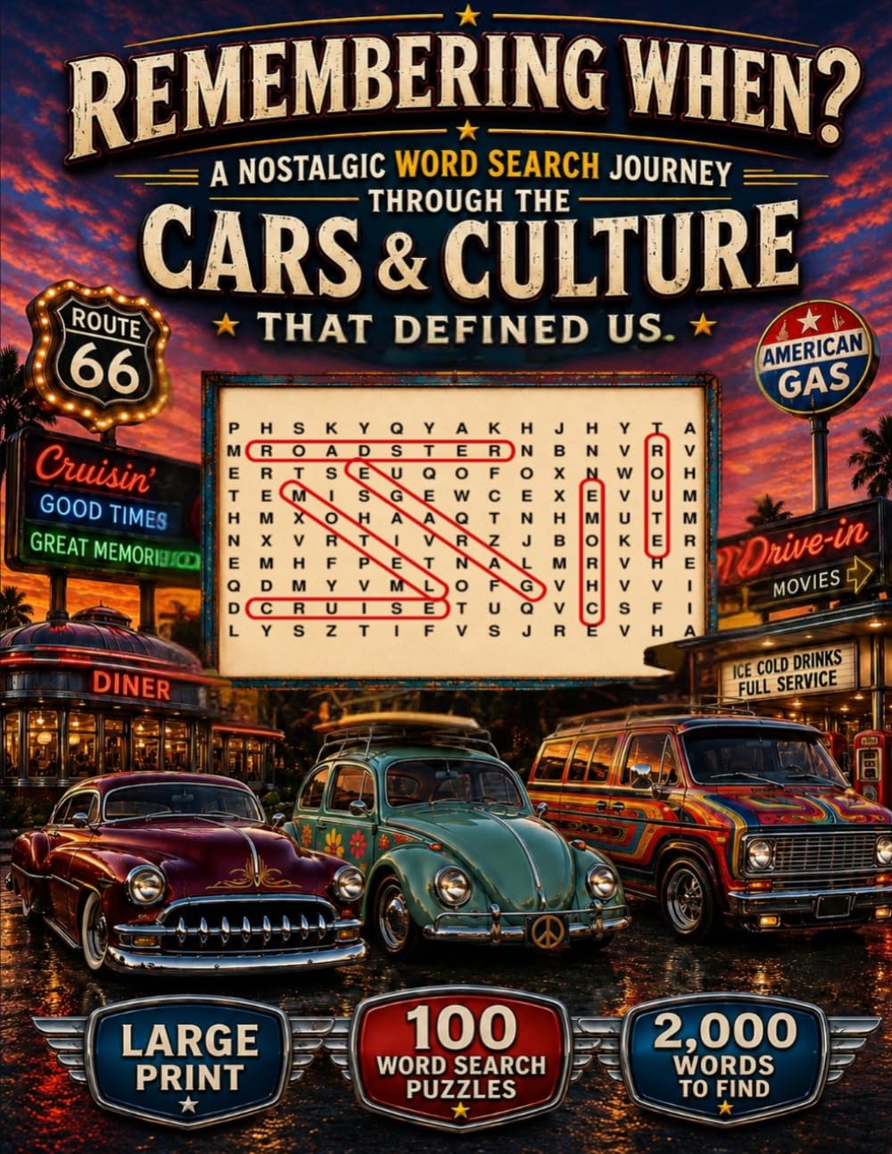 Remembering When?: A Nostalgic Word Search Journey through the Cars and Culture that defined us. baixar o livro de graça