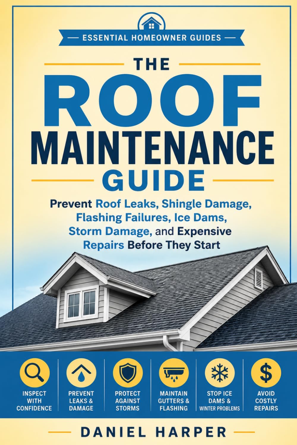THE ROOF MAINTENANCE GUIDE: Prevent Roof Leaks, Shingle Damage, Flashing Failures, Ice Dams, Storm Damage, and Expensive Repairs Before They Start (Essential Homeowner Guides) baixar o livro de graça