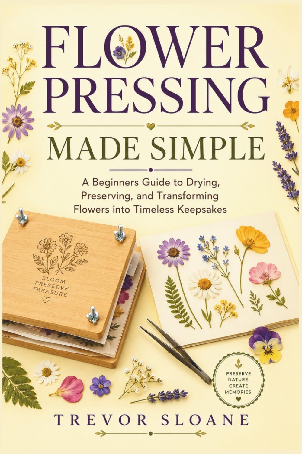 capítulo por capítulo baixar FLOWER PRESSING MADE SIMPLE: A Beginners Guide to Drying, Preserving, and Transforming Flowers into Timeless Keepsakes