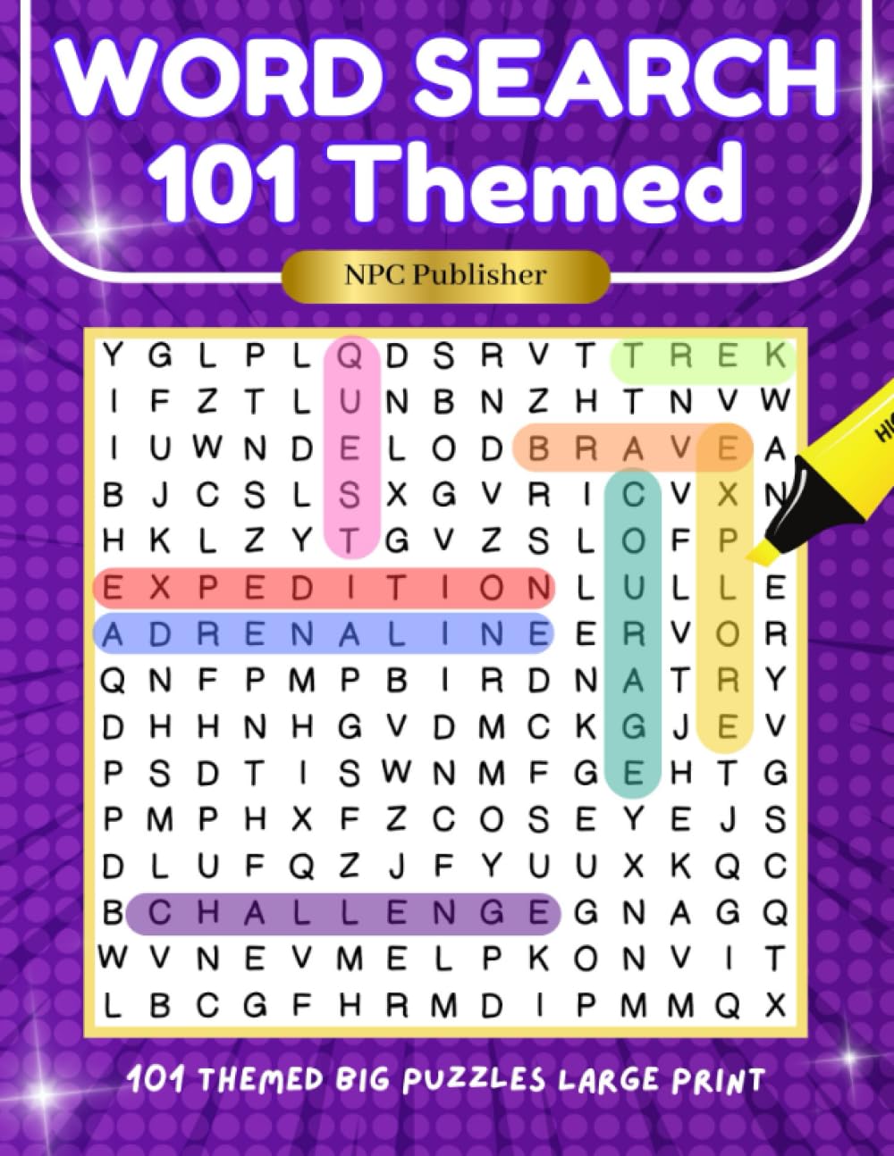 capítulo por capítulo baixar Word Search 101 Themed: Big Puzzles Large Print for Teen, Adults and Senior