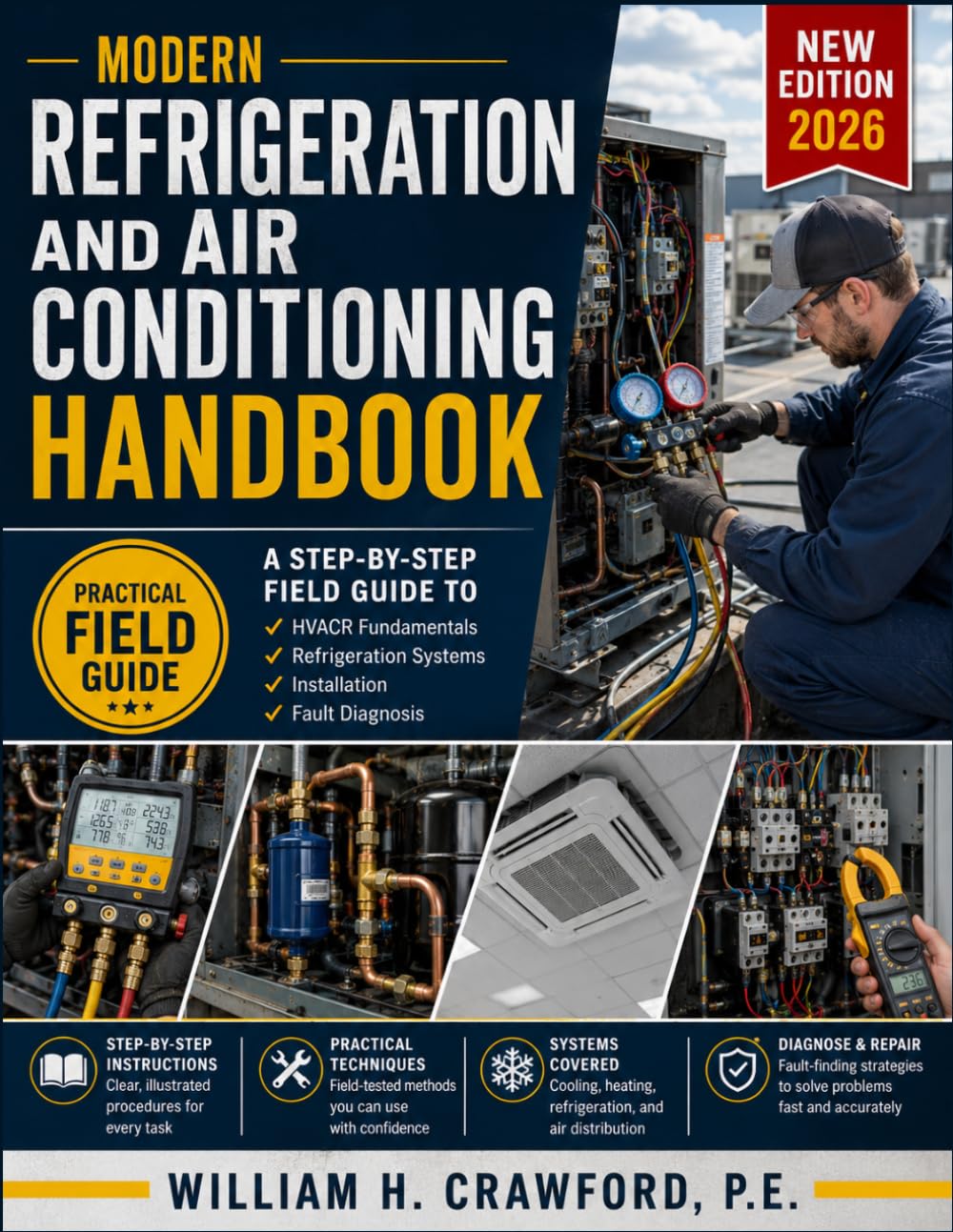 Modern Refrigeration and Air Conditioning Handbook: A Step-by-Step Field Guide to HVACR Fundamentals, Refrigeration Systems, Installation, and Fault Diagnosis baixar o livro de graça