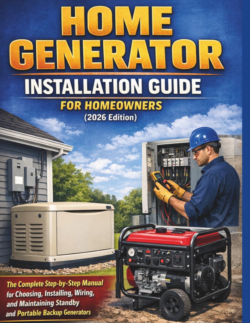 capítulo por capítulo baixar Home Generator Installation Guide for Homeowners (2026 Edition): The Complete Step-by-Step Manual for Choosing, Installing, Wiring, and Maintaining Standby and Portable Backup Generators