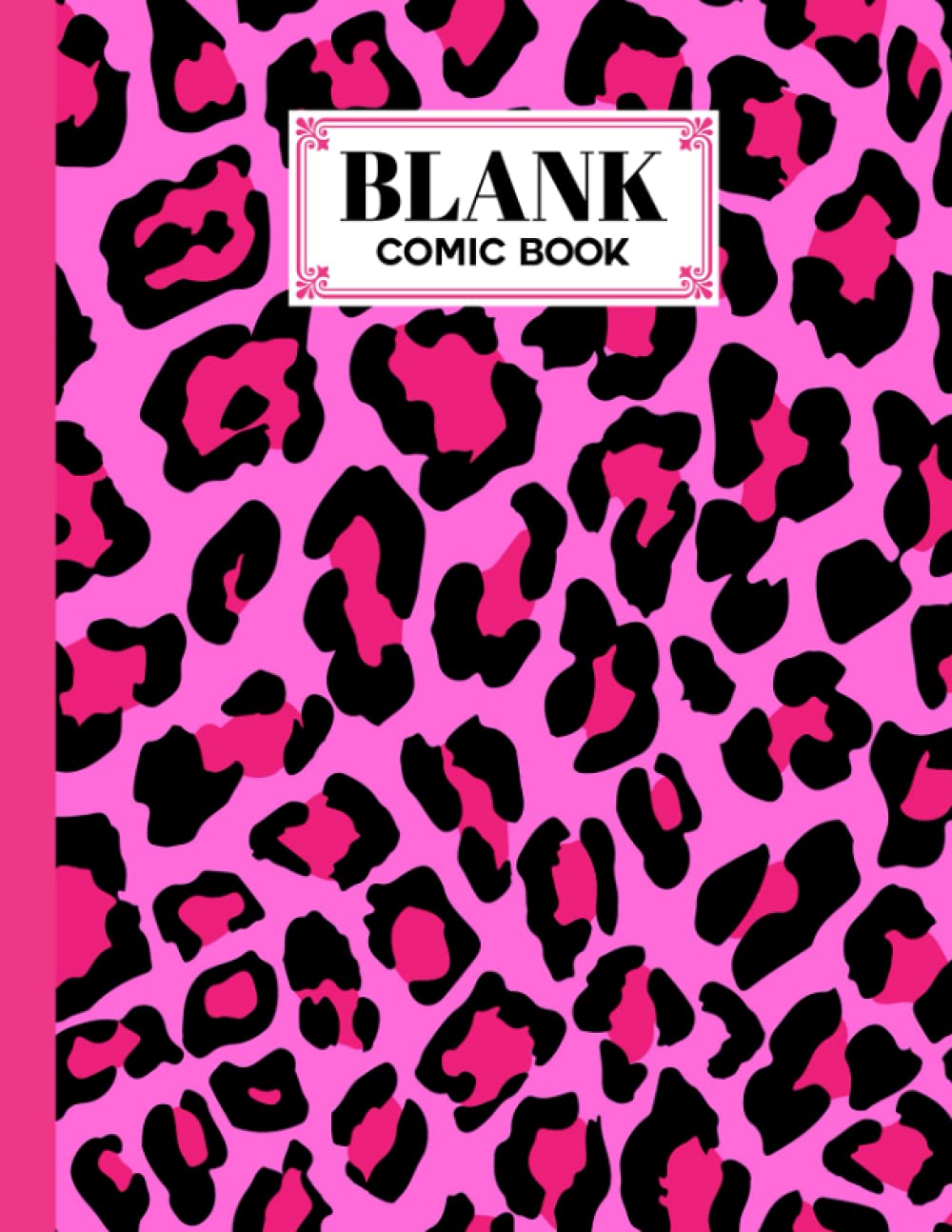 Blank Comic Book: Pink Camouflage Cover, Draw Your Own Comics - 120 Pages of Fun and Unique Templates - A Large 8.5" x 11" Notebook by Veit Weis baixar livro de graça