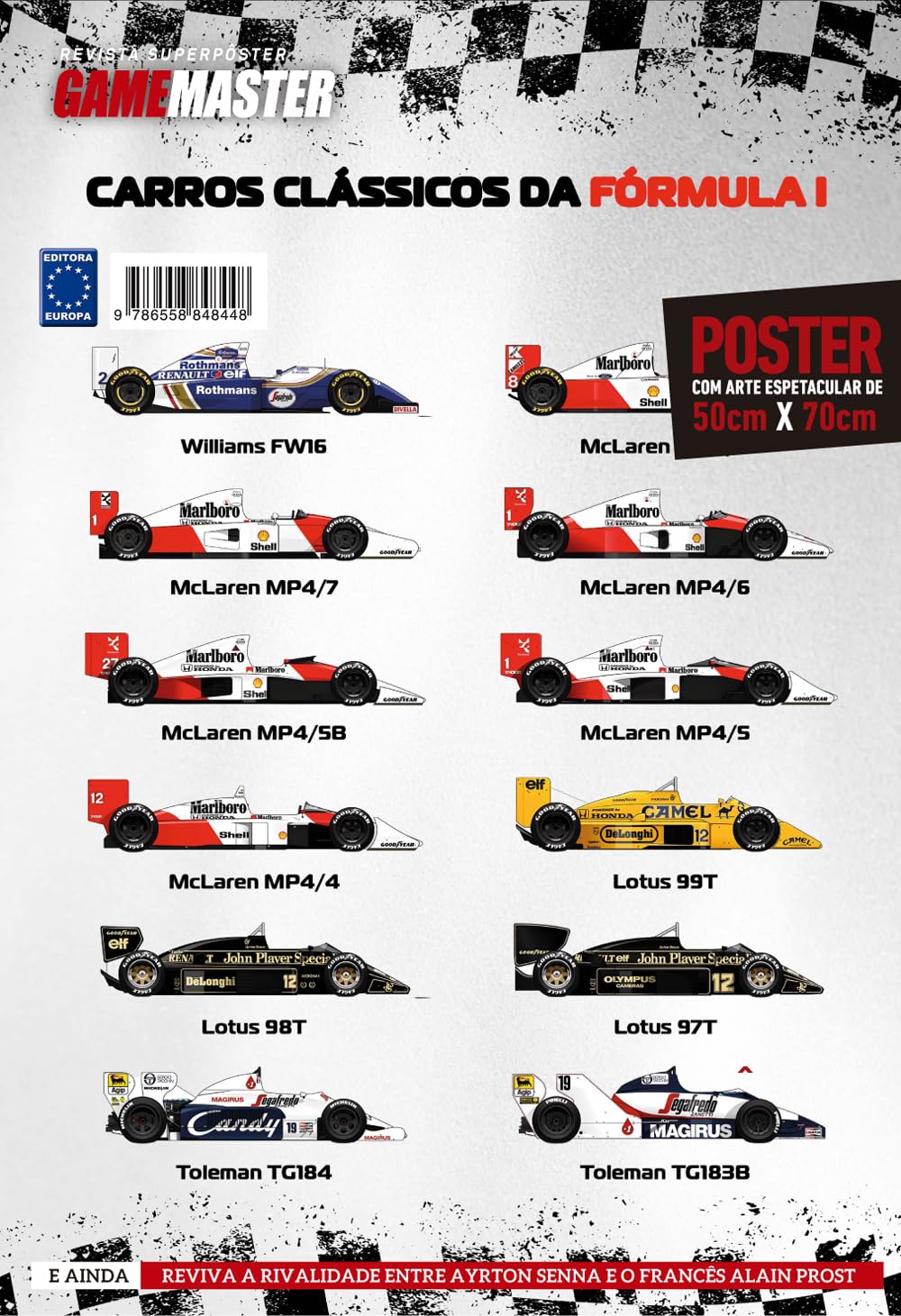 Carros Clássicos Fórmula 1 - Superpôster Game Master baixar livro de graça