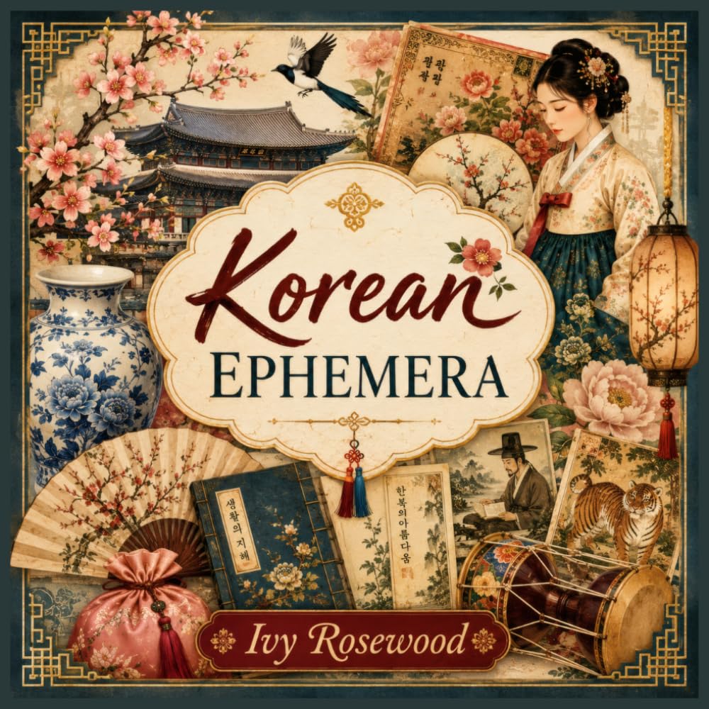 capítulo por capítulo baixar Korean Ephemera: 180+ Korean-Inspired Ephemera Cutouts for Scrapbooking, Junk Journaling, Decoupage, Collage & Paper Crafts
