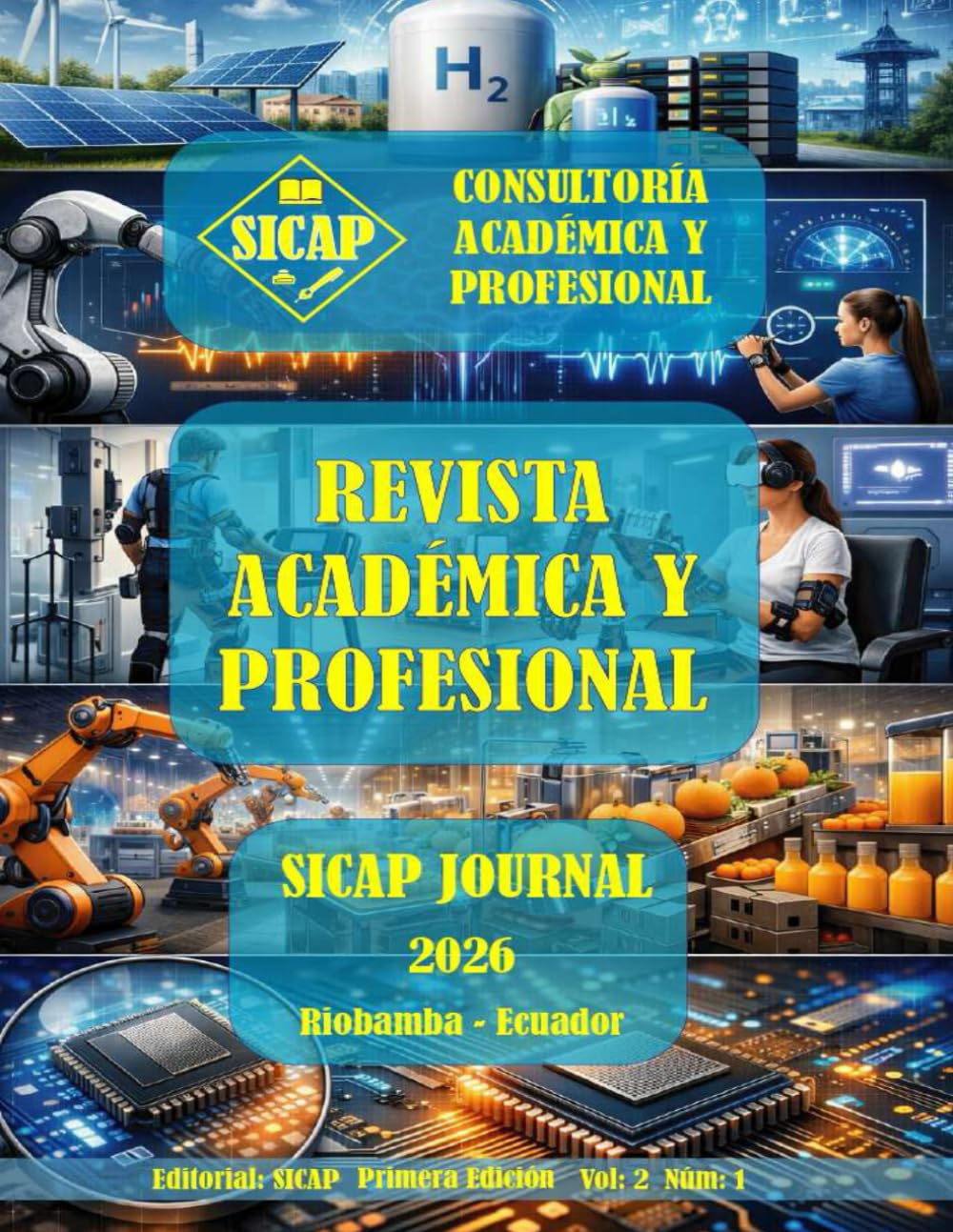 SICAP JOURNAL E1V2N1: CONVERGENCIA TECNOLÓGICA MULTIDISCIPLINARIA: AUTOMATIZACIÓN, ENERGÍA, BIOMÉDICA Y MICROELECTRÓNICA PARA LA INDUSTRIA 5.0. (Spanish Edition) baixar o livro de graça