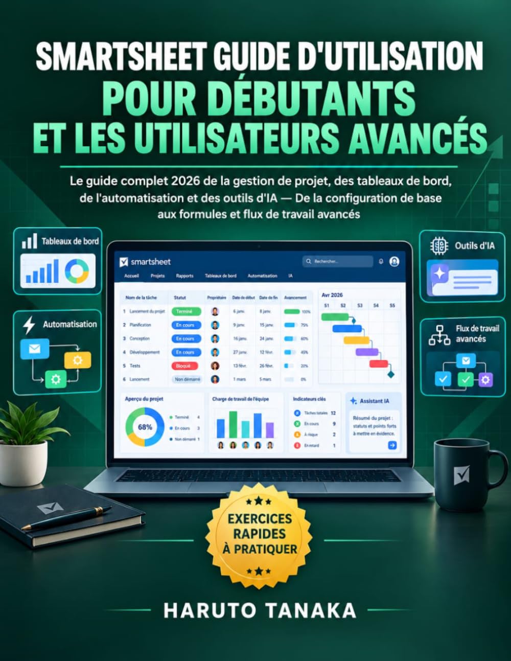 capítulo por capítulo baixar SMARTSHEET GUIDE D'UTILISATION POUR DÉBUTANTS ET LES UTILISATEURS AVANCÉS: Le guide complet 2026 de la gestion de projet, des tableaux de bord, de... et flux de travail avancés (French Edition)