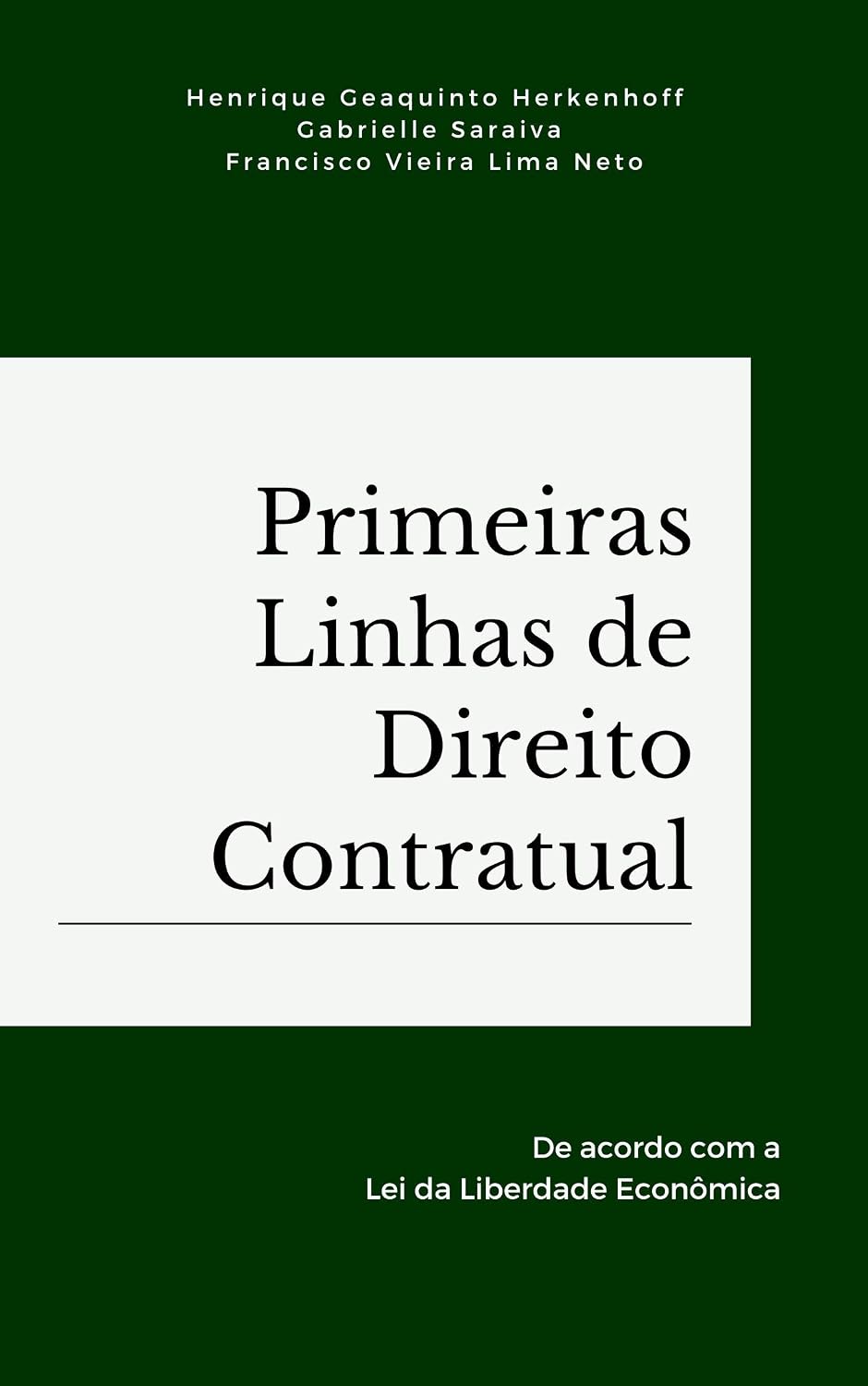 capítulo por capítulo baixar Primeiras Linhas de Direito Contratual