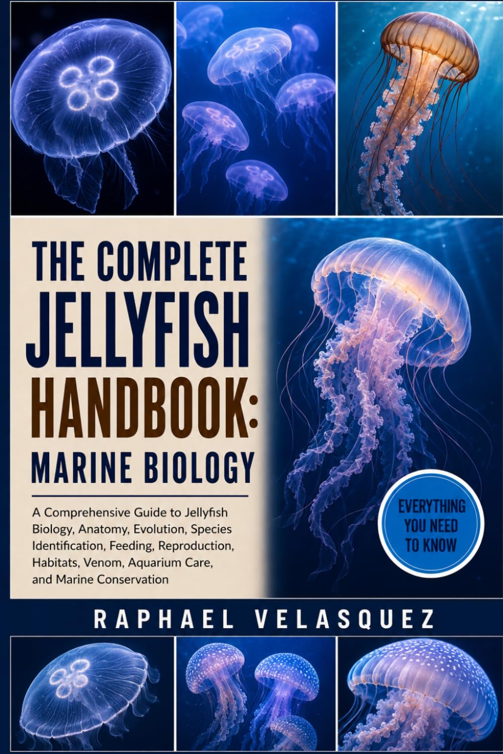 THE COMPLETE JELLYFISH HANDBOOK: MARINE BIOLOGY: A Comprehensive Guide to Jellyfish Biology, Anatomy, Evolution, Species Identification, Feeding,... Venom, Aquarium Care, and Marine Conservation baixar livro de graça