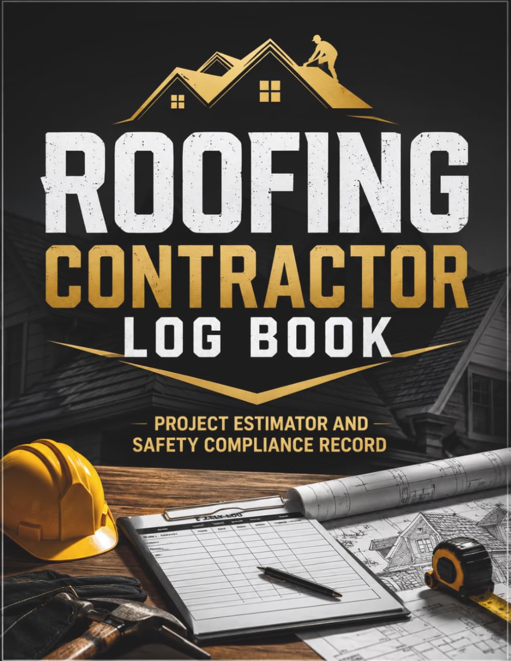 ler totalmente Roofing Contractor Log Book: Project Estimator and Safety Compliance Record: Daily Operations Tracker for Roofing Crews, Material Deliveries, and Job Progress