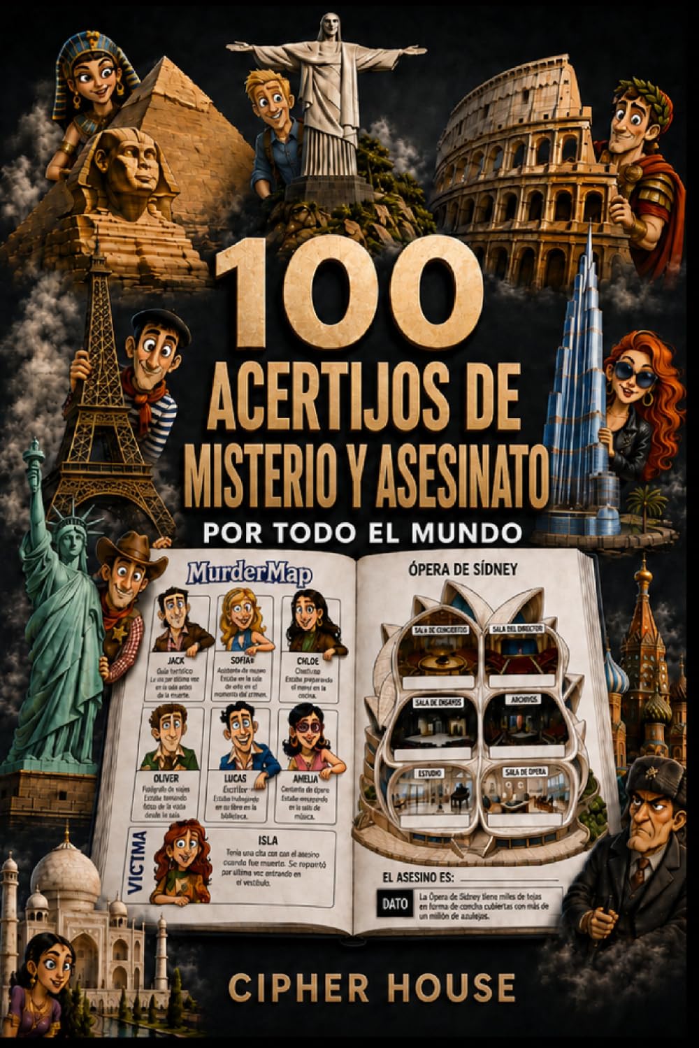 100 Acertijos de Misterio y Asesinato: MurderMap Por Todo el Mundo (Spanish Edition) baixar livro de graça