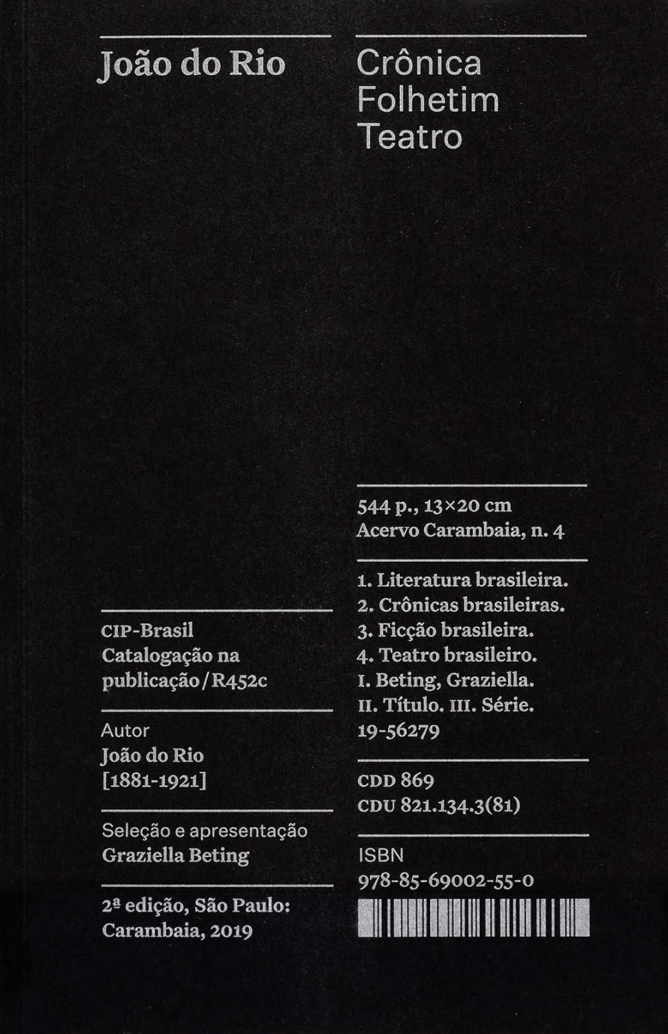 Crônica, Folhetim, Teatro - Coleção Acervo: 4 baixar livro de graça