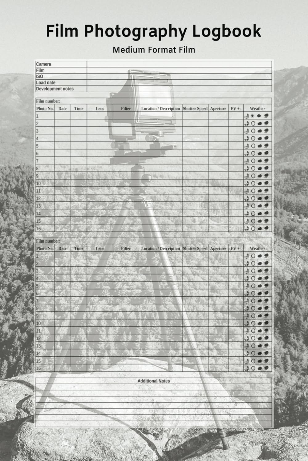 capítulo por capítulo baixar Medium Format Photography Logbook
