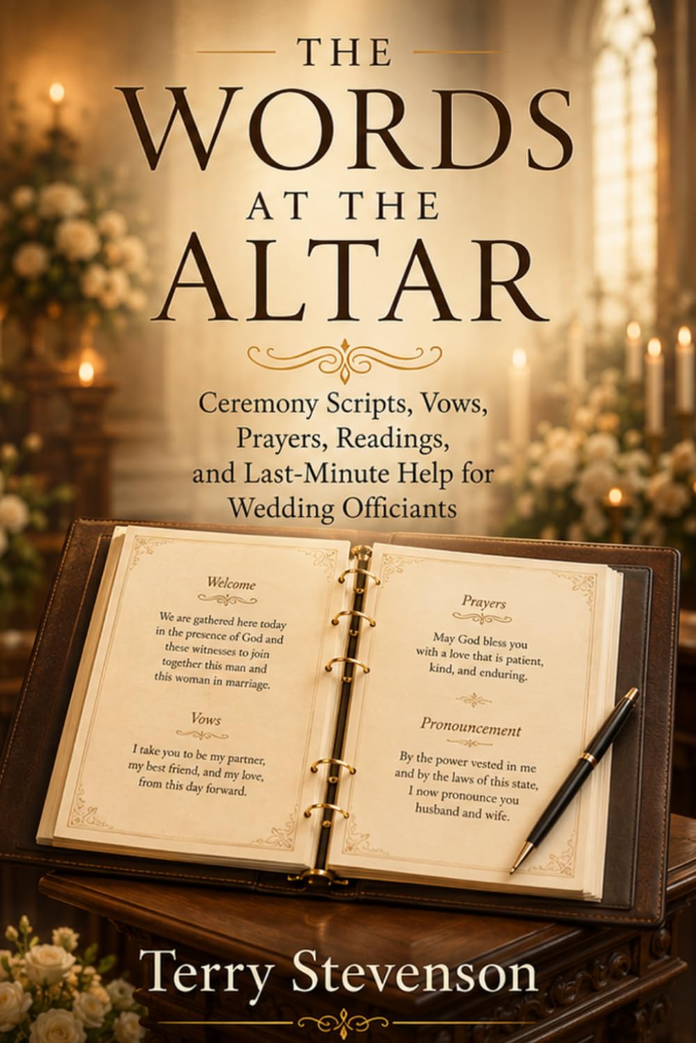 The Words at the Altar: Ceremony Scripts, Vows, Prayers, Readings, and Last-Minute Help for Wedding Officiants baixar livro de graça