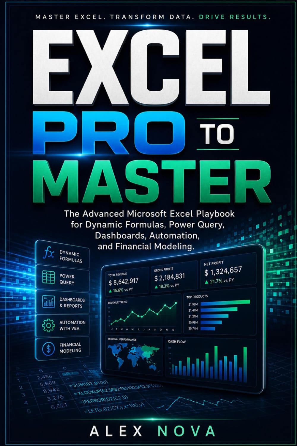ler totalmente Excel Pro to Master: Master Dashboards, Automation, Power Query, and Financial Modeling to Work Faster and Think Like a Pro (Excel Mastery Series)