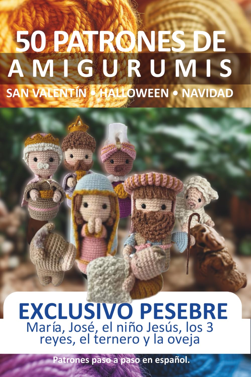 Patrones amigurumis en español: 50 Patrones de Amigurumis en Español: Recopilación de 4 Volúmenes de Navidad, Halloween, San Valentin y 10 Patrones... Amigurumis en español) (Spanish Edition) baixar livro de graça