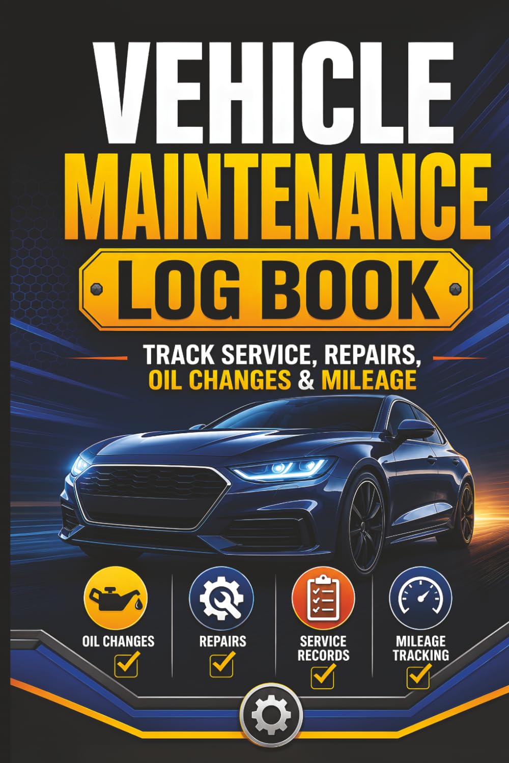 capítulo por capítulo baixar Vehicle Maintenance Log Book: Car Repair Journal / Automotive Service Record Book / Oil Change and Mileage Logbook / Tire, Brake, Battery, Filter and... Tracker for Cars, Trucks and Motorcycles