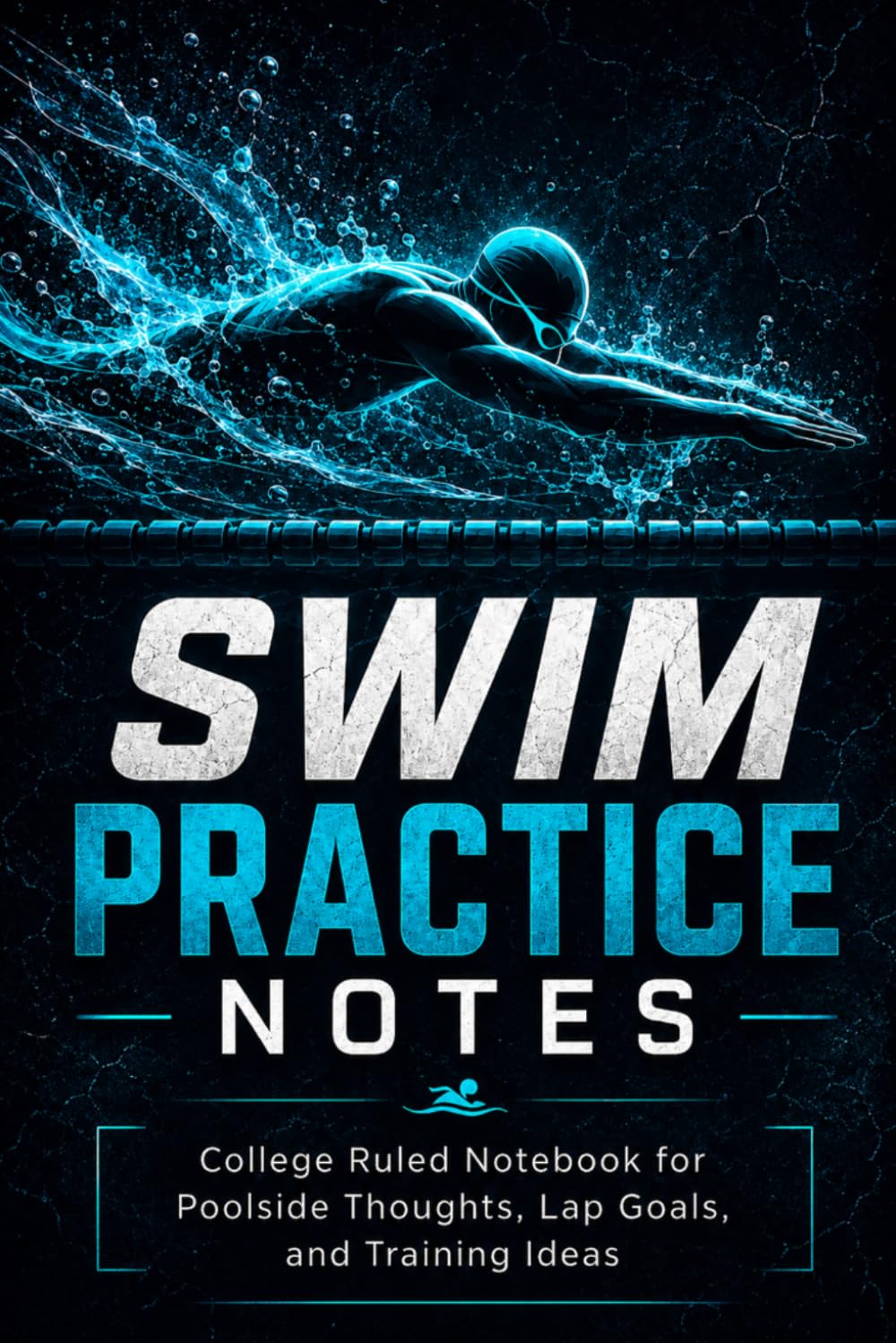Swim Practice Notes: College Ruled Notebook for Poolside Thoughts, Lap Goals, and Training Ideas | Dark Electric Blue Swimmer Log Book | 6 x 9 Inches baixar livro de graça