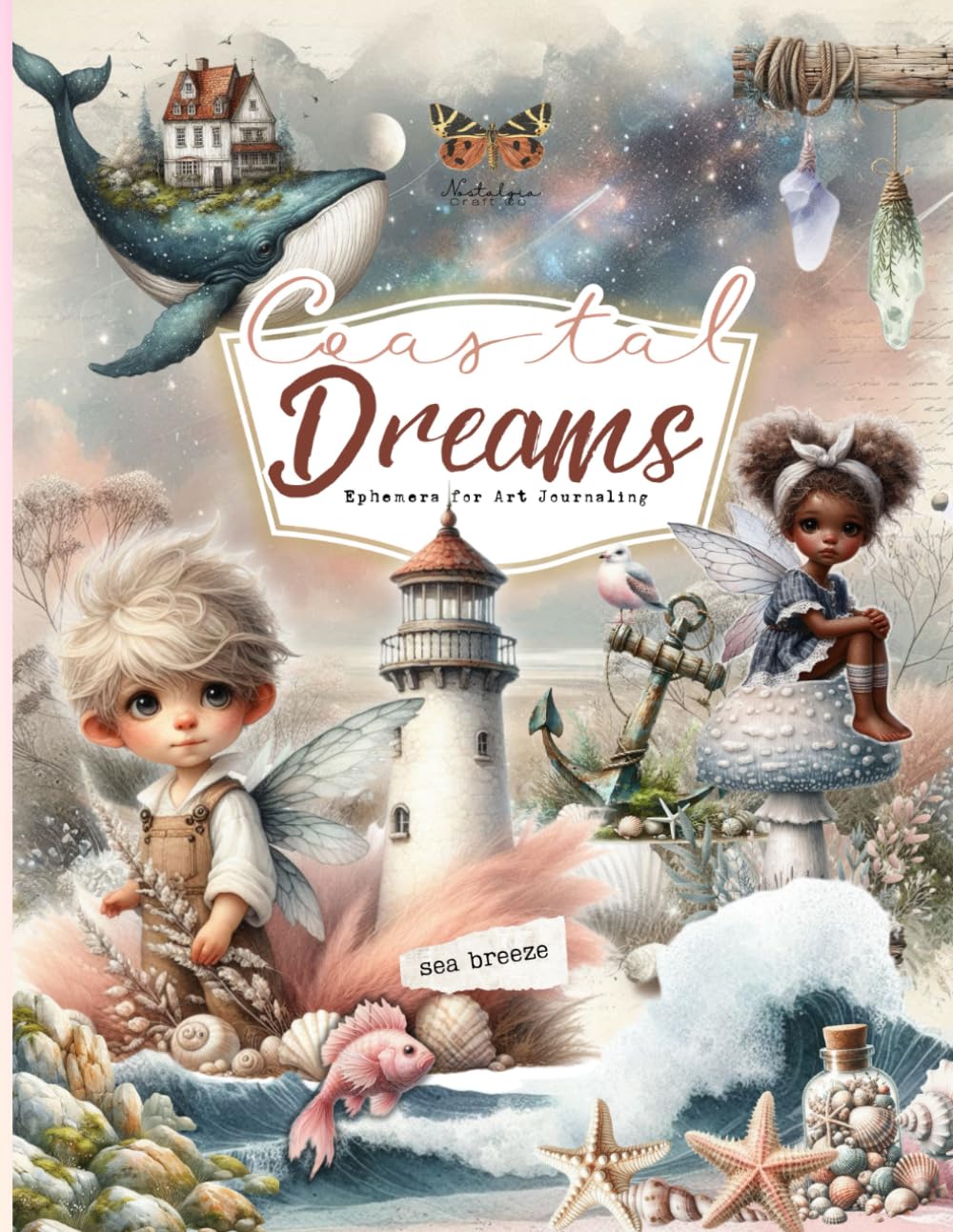 ler totalmente Coastal Dreams Ephemera for Junk Journal to Cut out and Collage: Beautiful Summer Ephemera Collection of 400+ Beach Themed Images of Coastal Animals,... Collage, Cardmaking, and Paper Crafts
