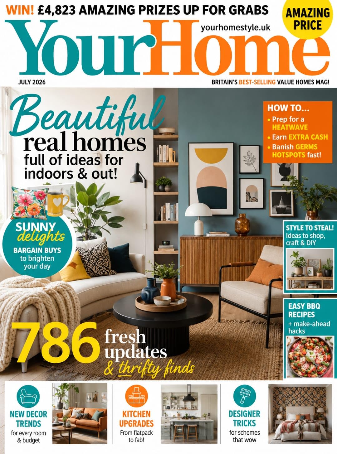 ler totalmente Modern Home Decorating Ideas and Beautiful Real Homes Featuring Summer Living Inspiration Fresh Interior Updates Budget Friendly Decor Kitchen Upgrades... Tips Indoor Outdoor Spaces (English Edition)